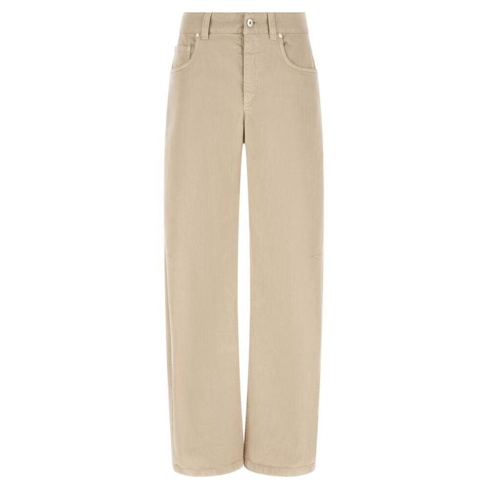 Brunello Cucinelli Women Garment-Dyed Jeans